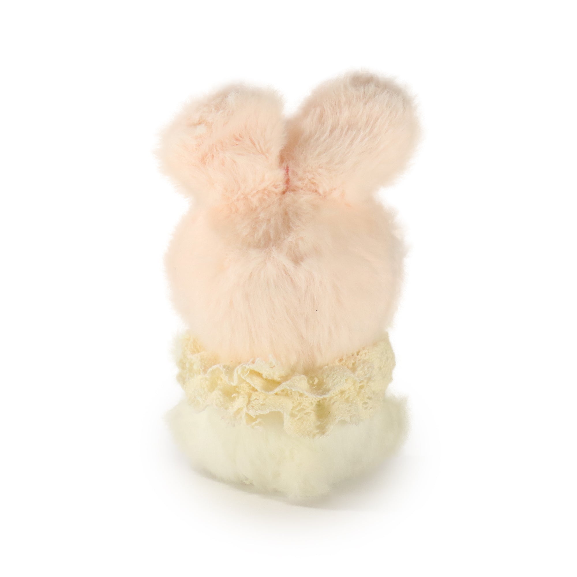 5-inch White Bunny with Flower Bow
