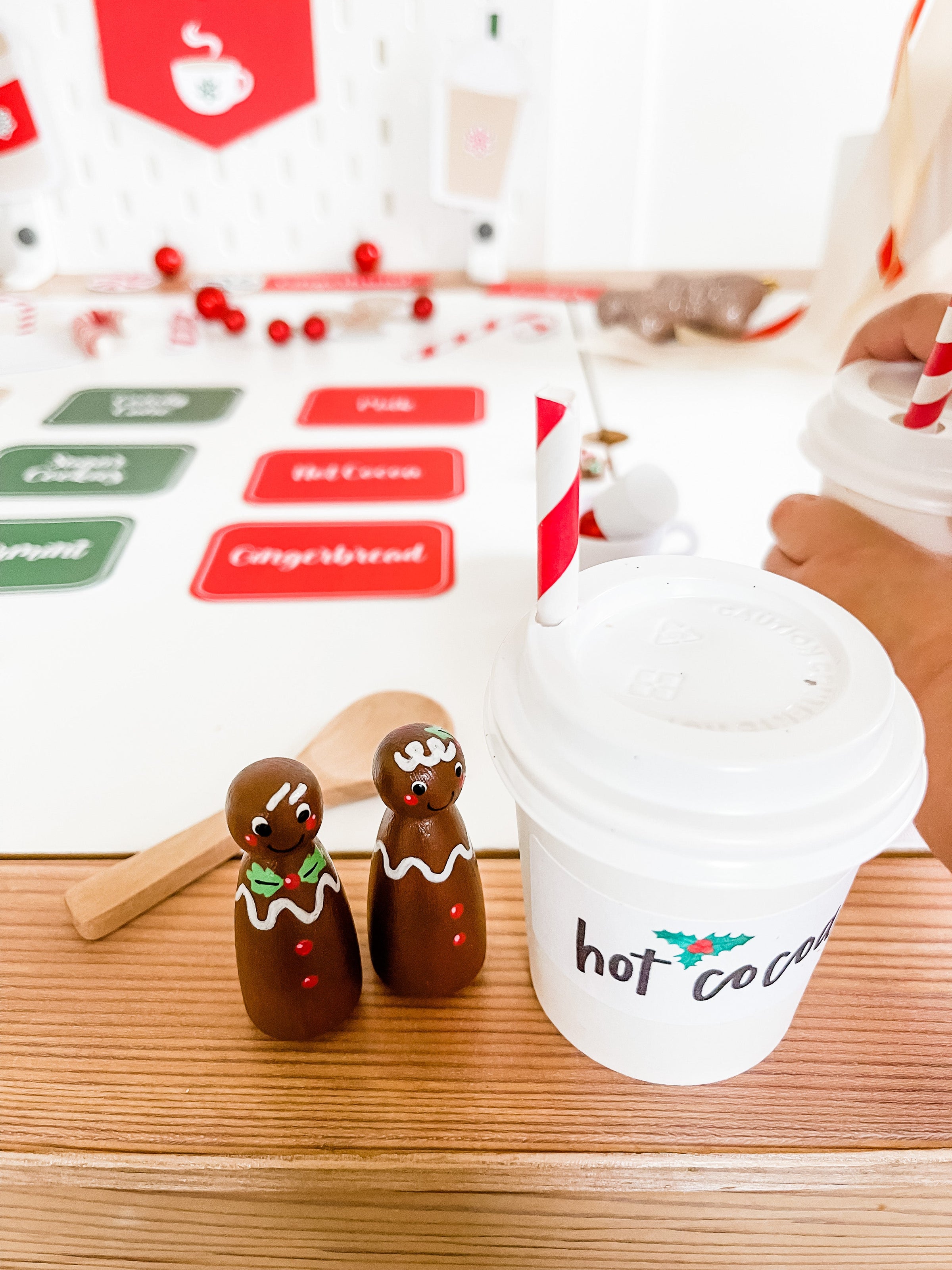 Hot Cocoa Dramatic Play Printables