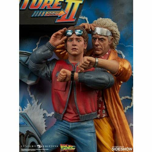 'Back to the Future: The Ultimate Visual History' (Collector's Edition with Sculpted Movie Poster) — by Michael Klastorin with Randal Atamaniuk [2017]
