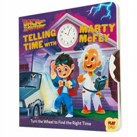 'Back to the Future: Telling Time With Marty McFly' children's board book [2020]