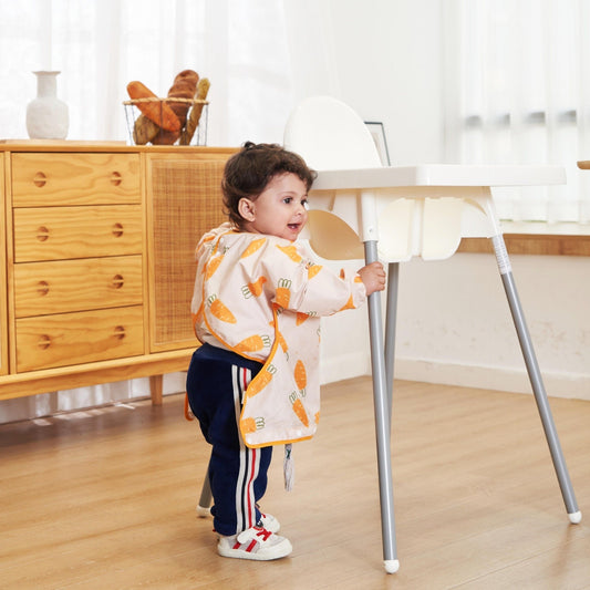 All-in-one Anti-dirt Bib For Baby Dining Tables