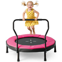 40 Inch Trampoline for Kids Indoor Outdoor Fitness Trampoline