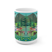 CRESTED BUTTE SUMMER 11 OZ OR 15 OZ CERAMIC MUG - BIG FRENCHIES