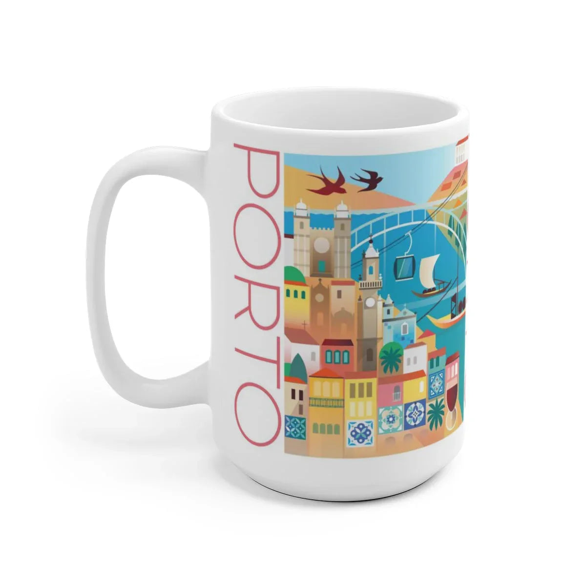 PORTO 11 OZ OR 15 OZ CERAMIC MUG - BIG FRENCHIES