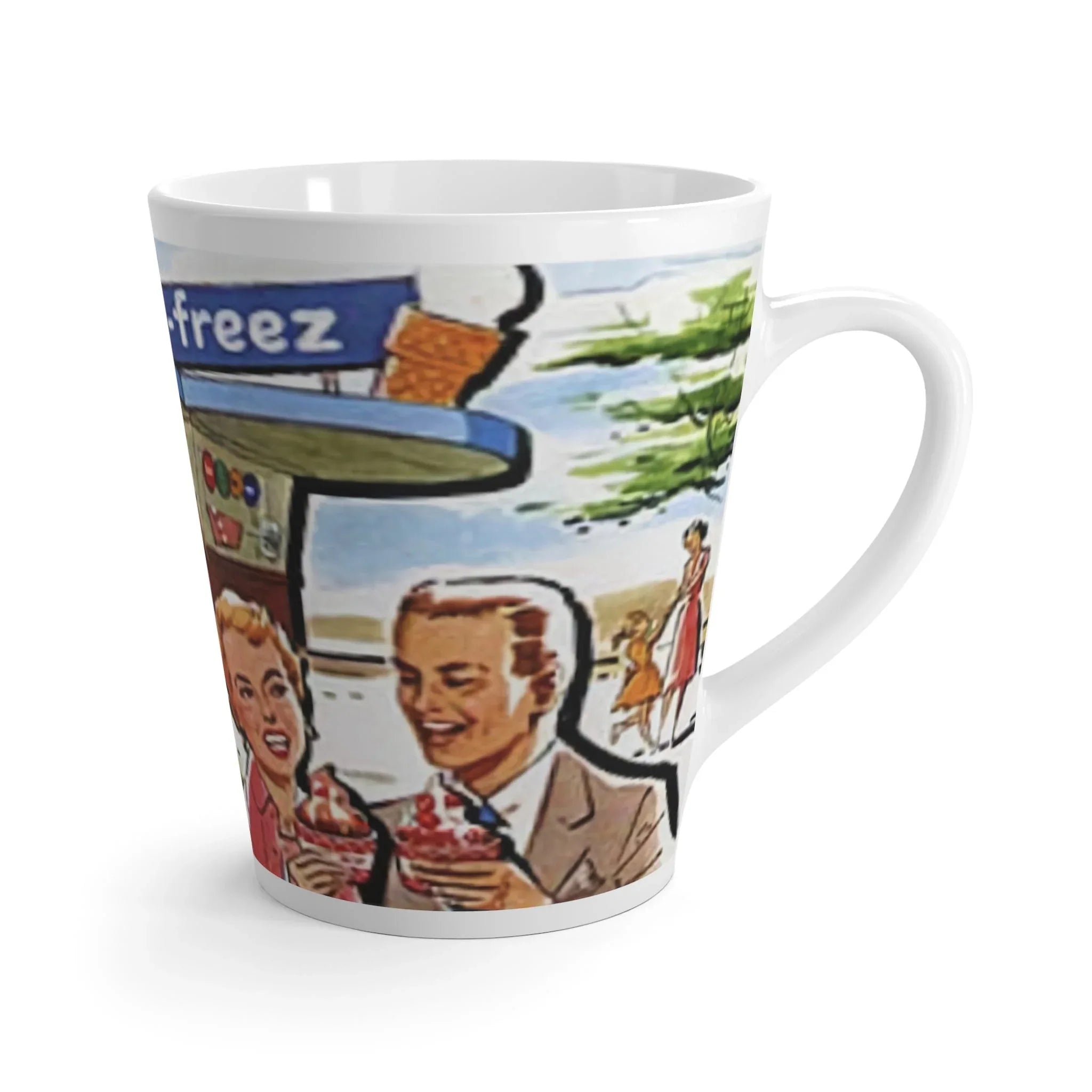 Vintage Tastee-Freeze Latte Mug - BIG FRENCHIES