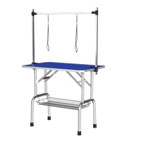 Large Pet Dog And Cat Grooming Table With Adjustable Arms And Clips Large Heavy Duty Animal Grooming Table 42 Inches