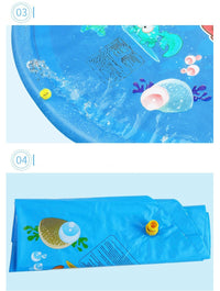 Pet Dog Sprinkler Pad Play Cooling Mat - BIG FRENCHIES