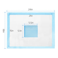 50Pcs Per Set Dog Training Pads Puppy Pee Pads Cat Wee Mats Potty-Train 24in X 18in M