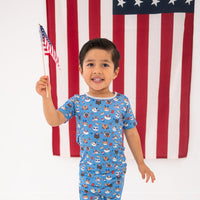 Freedom Cats (Short Sleeve PJ) - BIG FRENCHIES