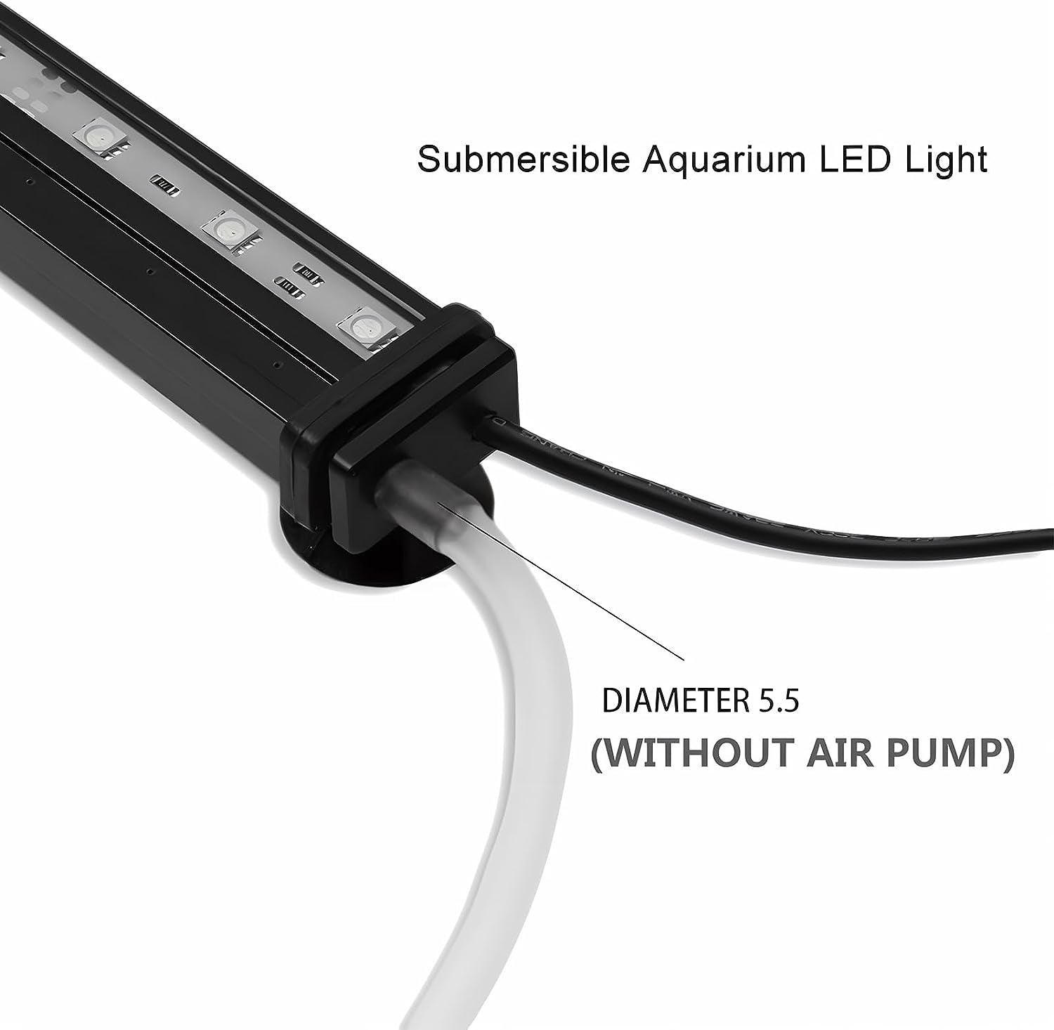 Fish Tank Light with Air Bubble Hole - BIG FRENCHIES