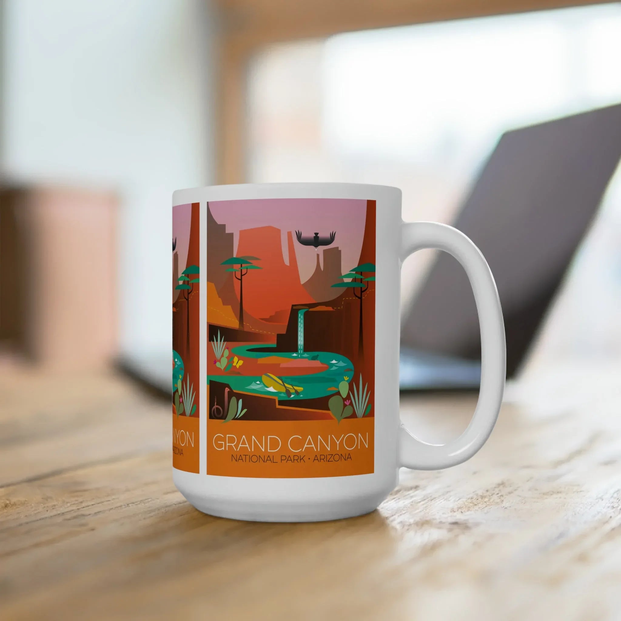 Grand Canyon Ceramic Mug 11oz or 15oz - BIG FRENCHIES
