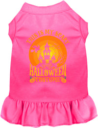Scary Halloween Costume Pet Dress