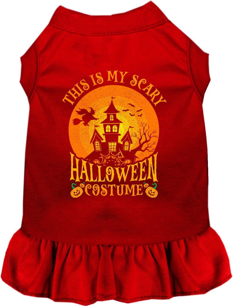 Scary Halloween Costume Pet Dress-Pet Apparel-BIG FRENCHIES-As You Wish Apparel