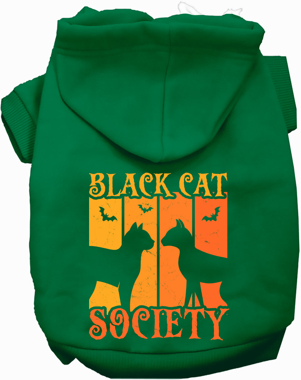 Black Cat Society Halloween Pet Hoodie