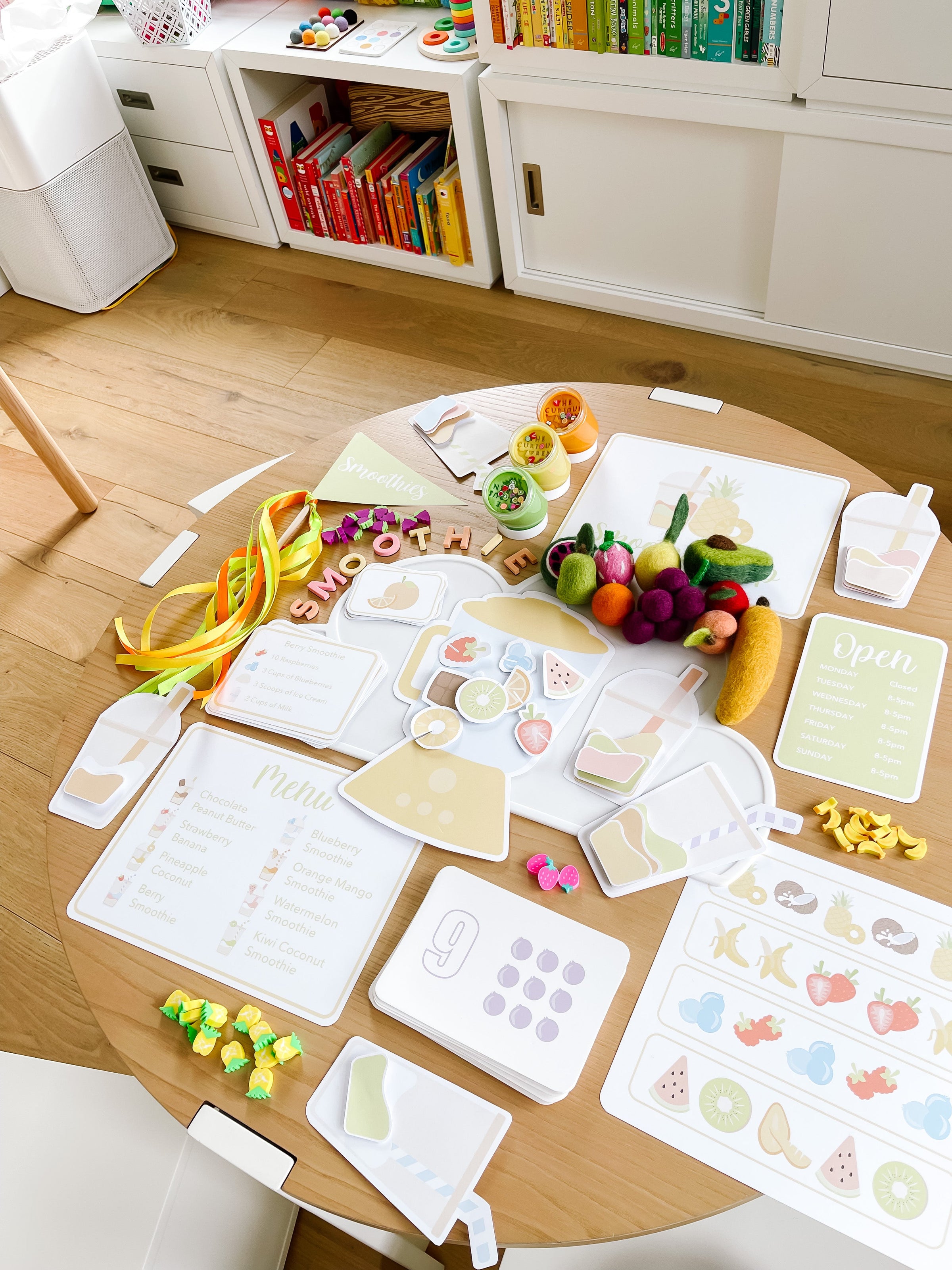 Smoothie Shop Dramatic Play Kit