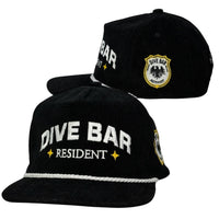 DIVE BAR RESIDENT HAT Custom Embroidered