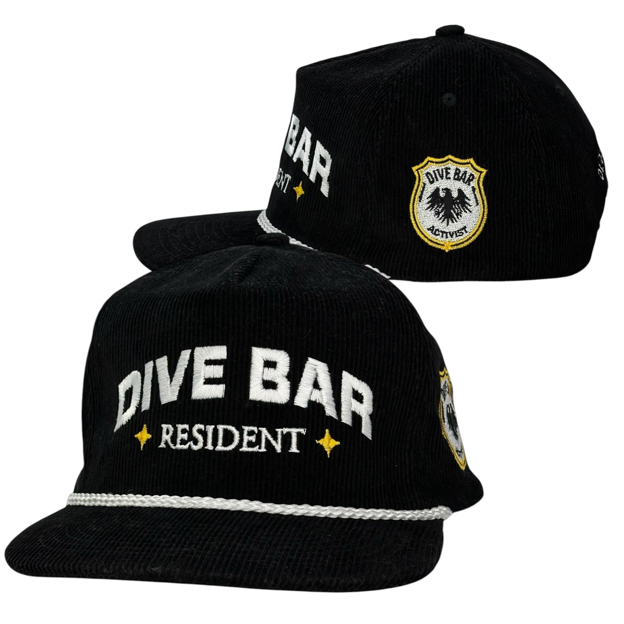 DIVE BAR RESIDENT HAT Custom Embroidered