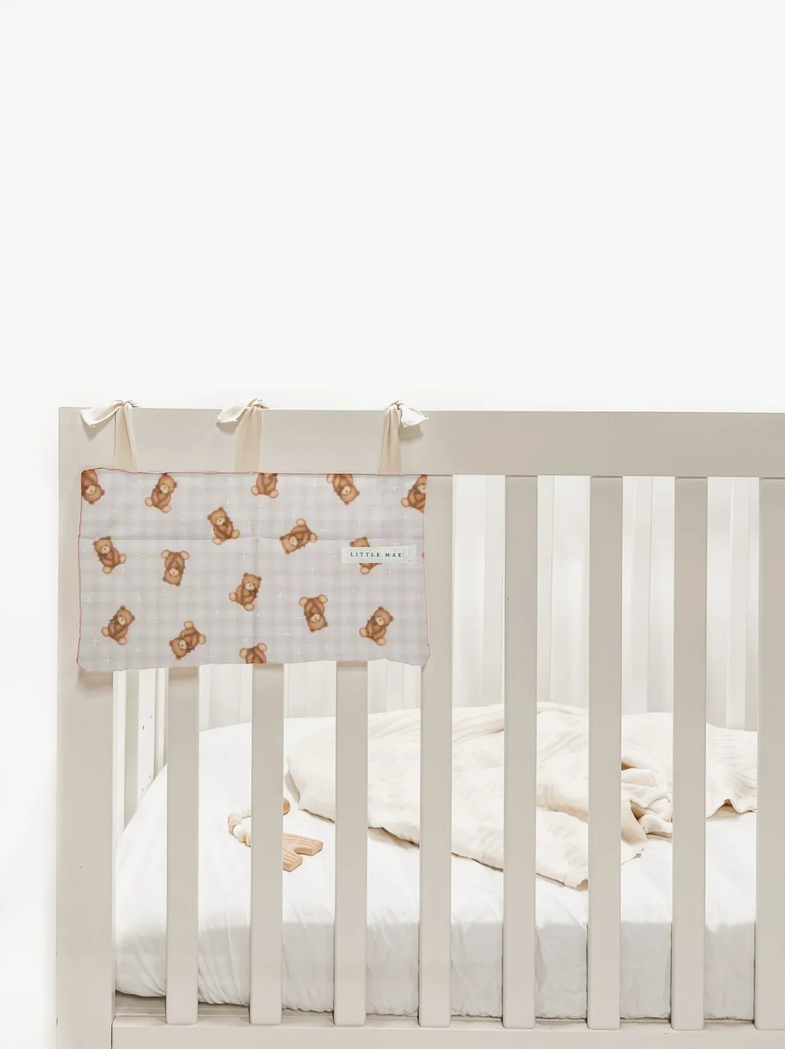 Baby Crib Diaper Caddy Storage Organizer Nursery Room - BIG FRENCHIES