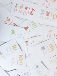 Letter Sounds Phonics Flashcards