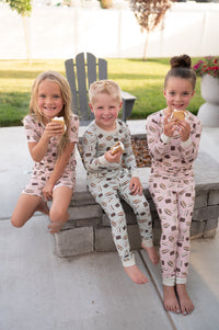 S'more to Love (Long Sleeve PJ) - Pink - BIG FRENCHIES