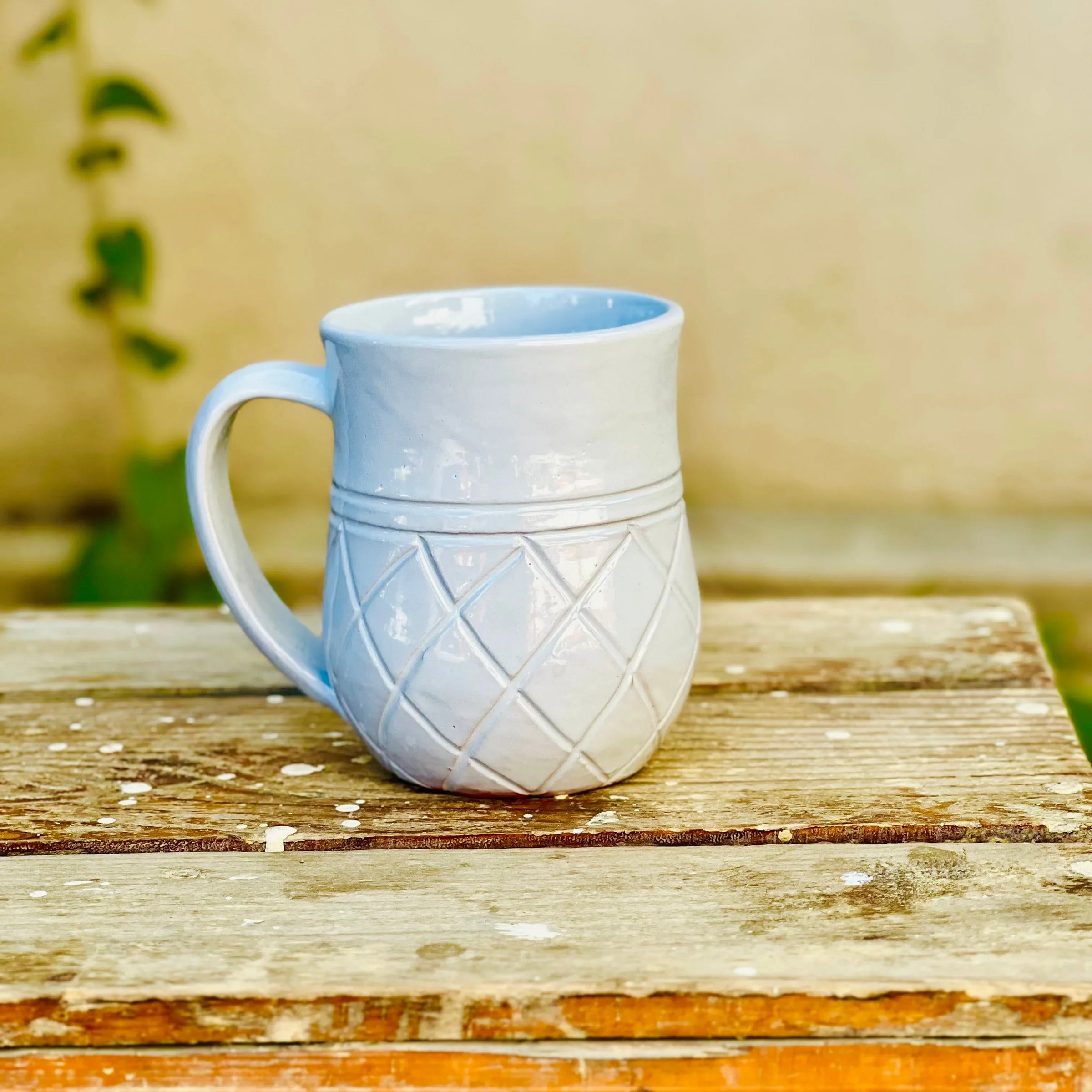 Ananas Mug- Brushed Pale Light Grey - BIG FRENCHIES