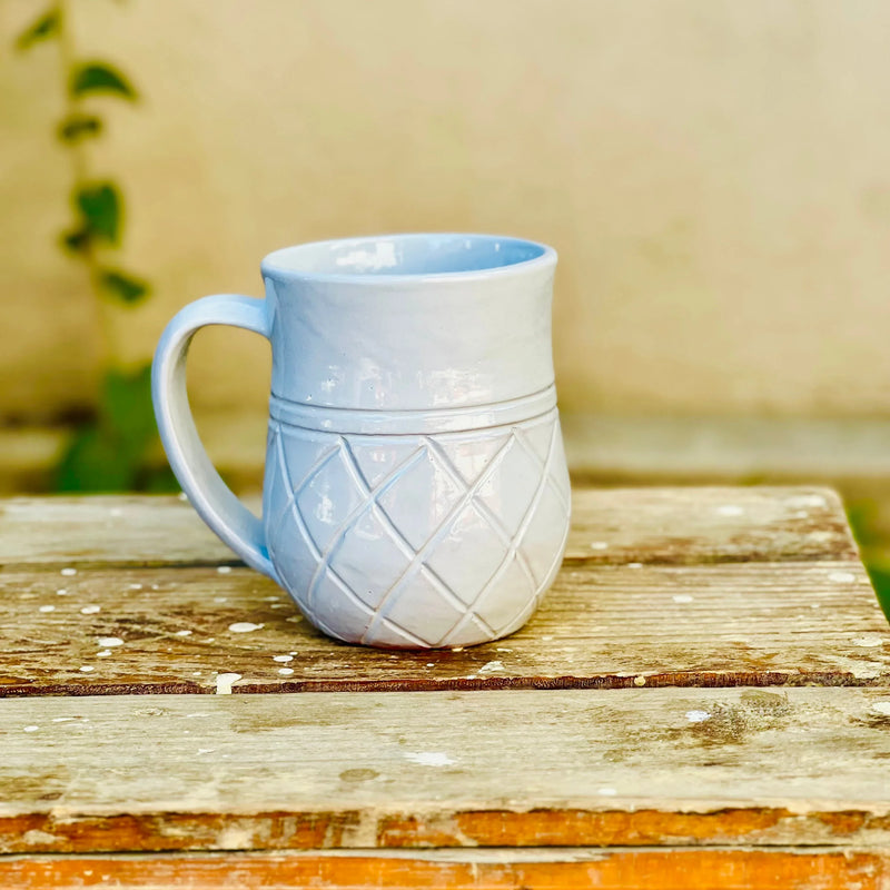 Ananas Mug- Brushed Pale Light Grey - BIG FRENCHIES