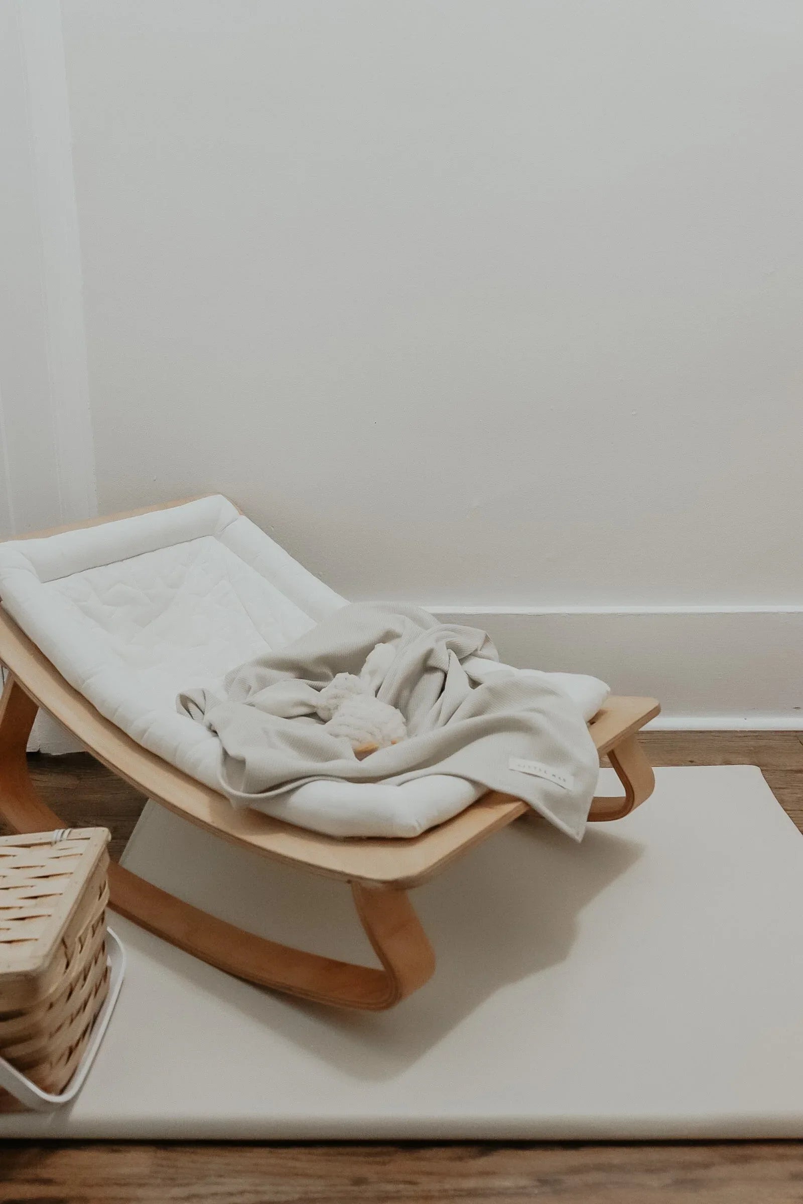 Coco Ivory Waffle Knit Blanket - BIG FRENCHIES