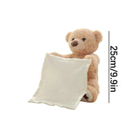 MEACAOFG Peekaboo Baby Bear Toy - Interactive Hide & Seek Plush Toy for Infants