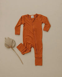 Solid Bamboo Zippy Pajamas - more colors - BIG FRENCHIES