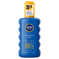 NIVEA Sun SPF 50+ High Protection Sunscreen Spray: UVA/UVB, 48-Hour Moisturizing, Water Resistant - Ultimate Skin Protection for Outdoor Activities