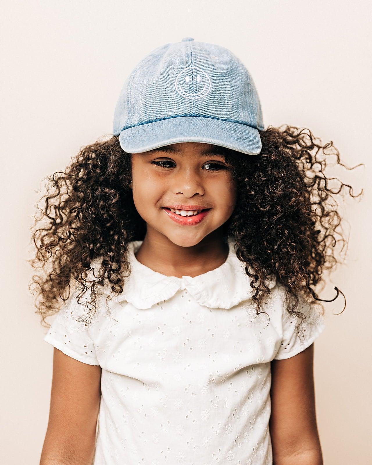 Smiley Face Baseball Hat - BIG FRENCHIES