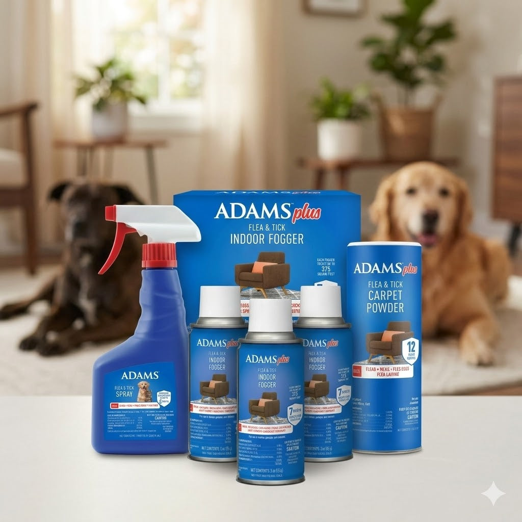 Adams Ultimate Indoor Flea & Tick Defense Bundle