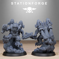 3D Printed Orkaz Flyers by StationForge Miniatures