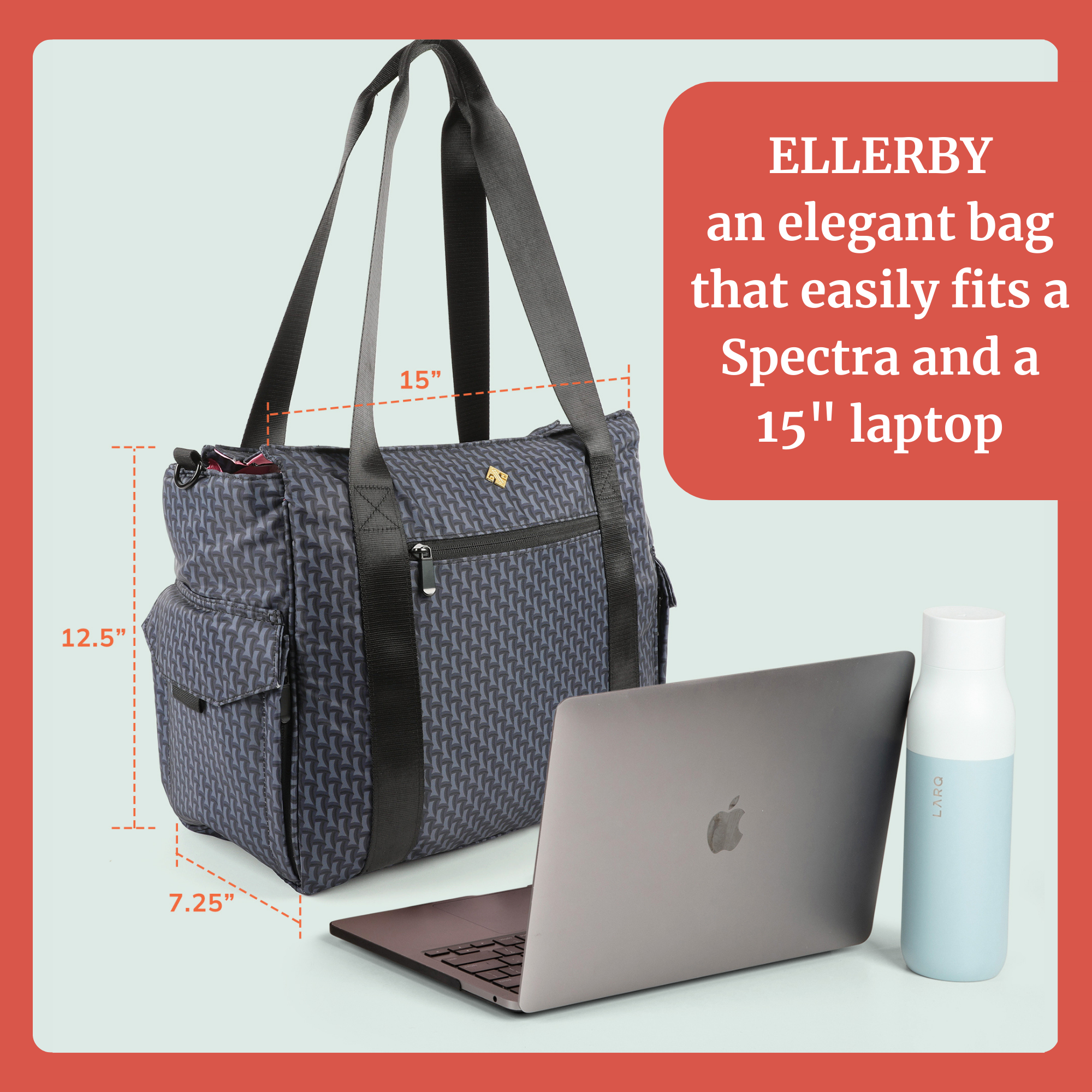 Breast Pump Tote Bag - Ellerby