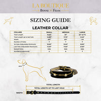 Plain Leather Dog Collar - BIG FRENCHIES