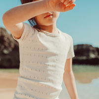 The Printed Romper - Mini Sailboat