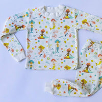 Mermaids from around the world Organic Pajamas - BIG FRENCHIES