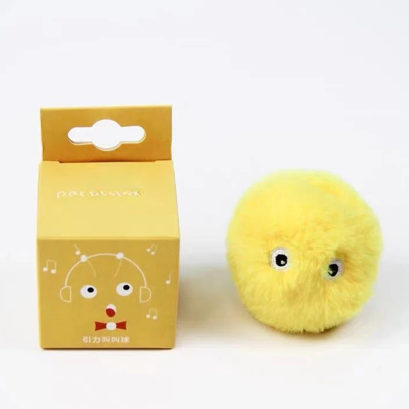 Interactive Ball Smart Cat Toys – Plush Electric Catnip Training Toy - BIG FRENCHIES