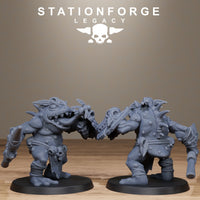 3D Printed Bogkin Heavies by Stationforge Miniatures