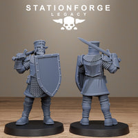 3D Printed Thorncrest Infantry by StationForge Miniatures