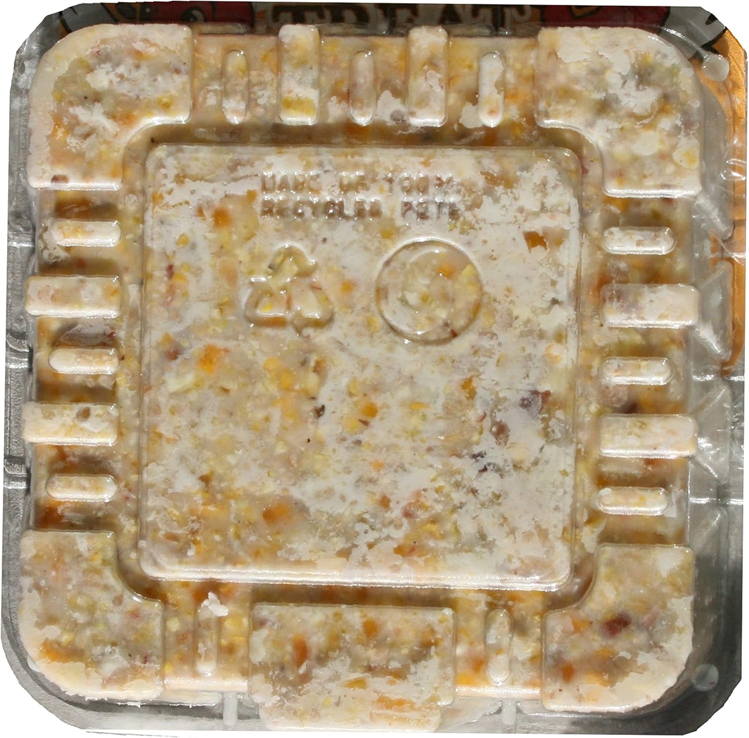 C&S Wild Bird Suet Seed Treat 11 oz & Large Suet Basket Feeder Combo