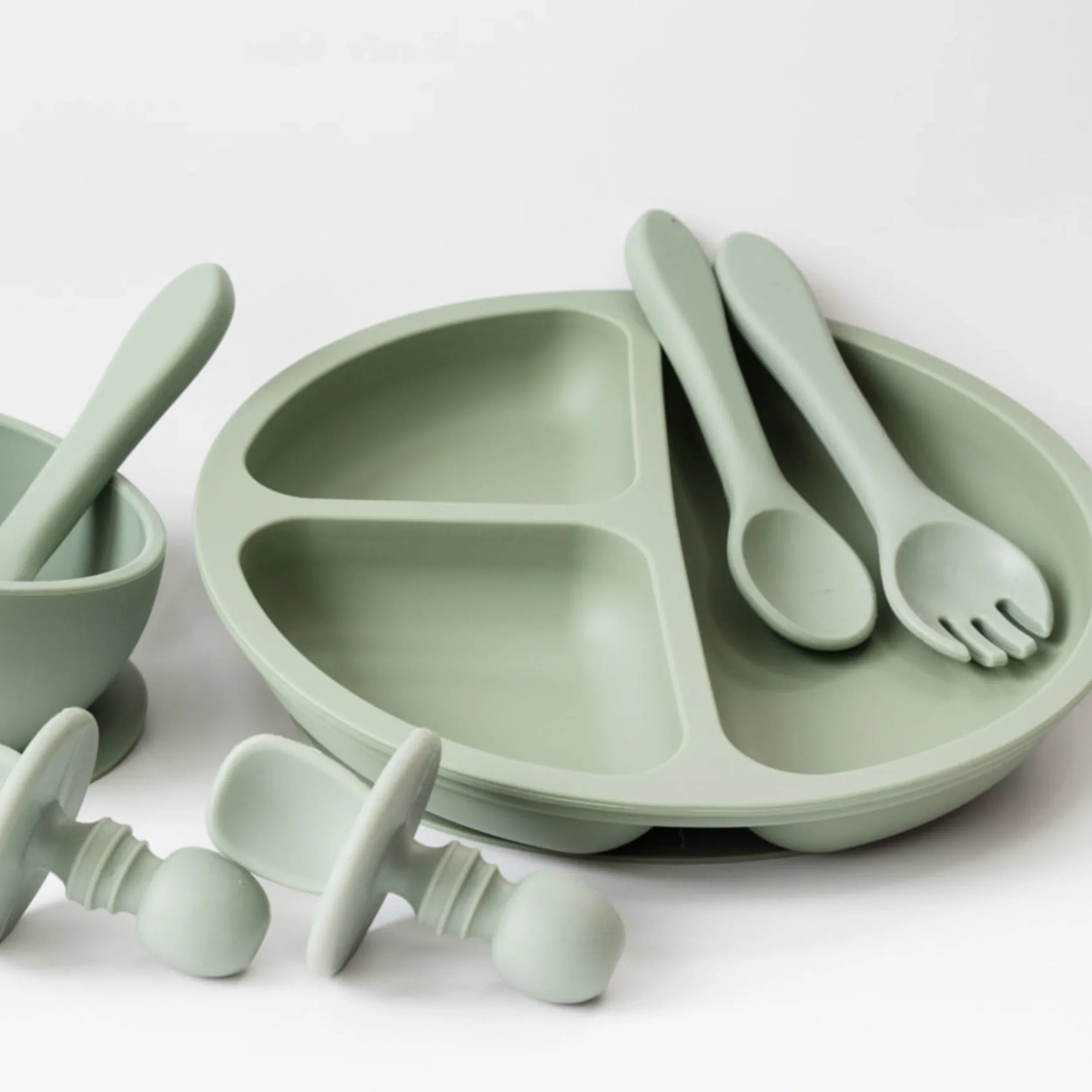 Charcoal Silicone Suction Plate - BIG FRENCHIES