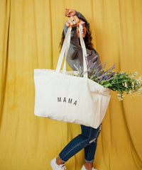 Mama Canvas Tote Bag - BIG FRENCHIES