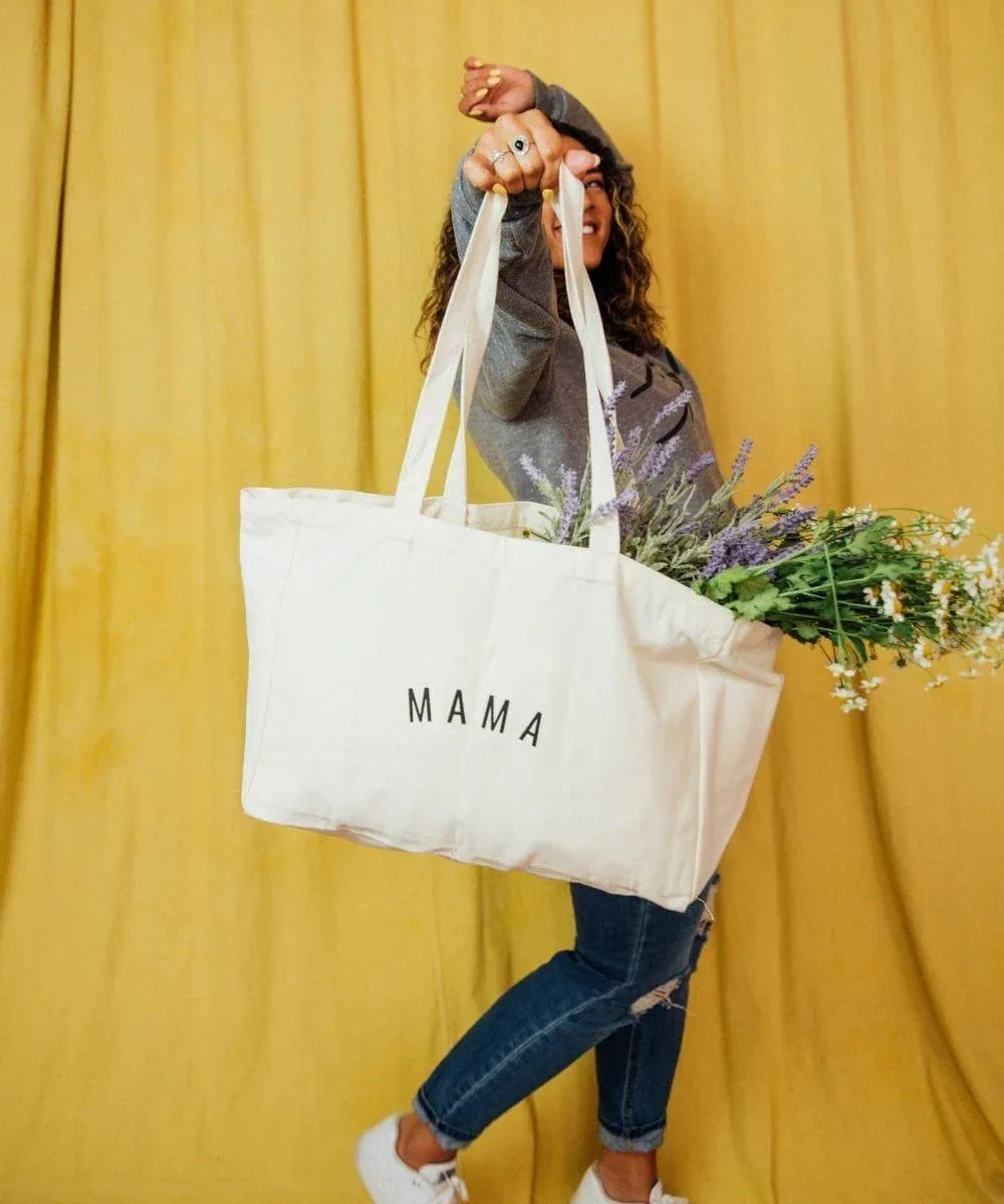 Mama Canvas Tote Bag - BIG FRENCHIES