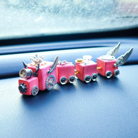 DIY Timber Train Kit – Build a Wooden Train with LED Light, Fun Accessories, Home and Office Décor - BIG FRENCHIES