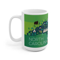 NORTH CAROLINA 11 OZ OR 15 OZ CERAMIC MUG - BIG FRENCHIES