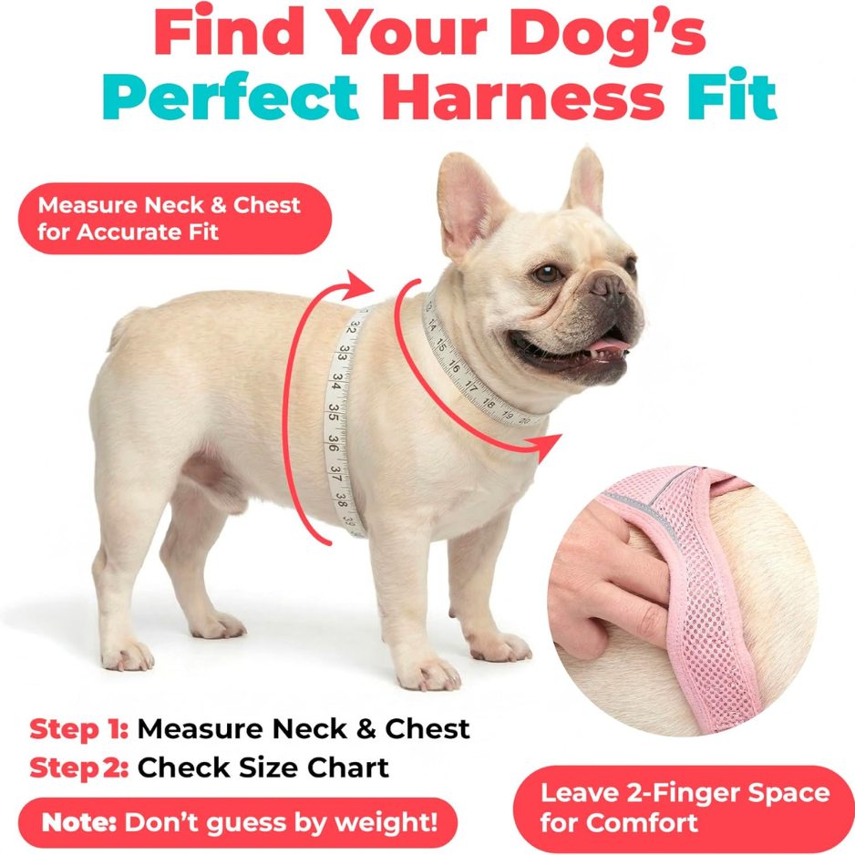 Dog Vest Harness Moss Green Medium