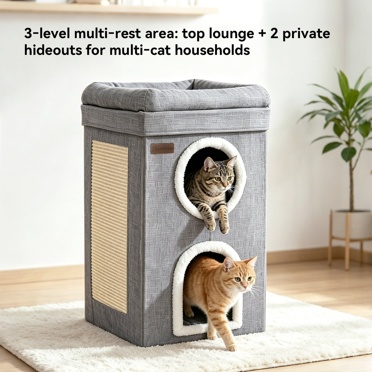 Three-layer Cat Bed