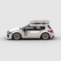 Small Particle Moc City Vehicle Race Model Puzzle