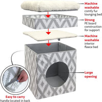 Indoor Cat House/Cat Condo - BIG FRENCHIES